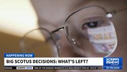 Big SCOTUS decisions: What's left? News Clip