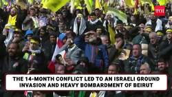 'Death To Israel' Chants As IDF Jets Fly Low Over Nasrallah Funeral In Beirut | Watch News Clip