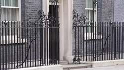 Match of the Day theme tune plays as Cabinet departs Downing Street News Clip
