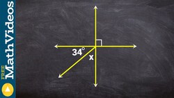 Solve for the missing variable using vertical and complementary angels ex Instructional Video