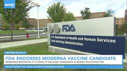 FDA Endorses Moderna Vaccine Candidate For Emergency Use News Clip