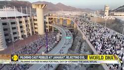 Hajj pilgrimage: Pilgrims gather in Mina for final day of 'stoning the devil' ritual News Clip