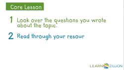 Growing Research for an Informational Text Instructional Video