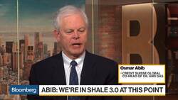 Shale 3.0 May Lead to Oil Consolidation, Credit Suisse's Abib Says News Clip