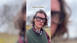 Richard E Grant comes face to face with... Richard E Grant? Instructional Video