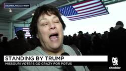 Missouri Trump Voters Give Thumbs Up to President News Clip