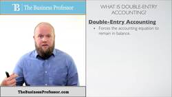 Double Entry Accounting - Financial Accounting Instructional Video