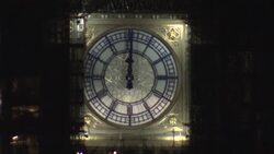 ROTY:NEW YEAR: Big Ben Midnight Bongs News Clip