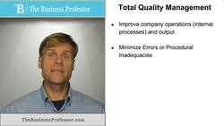 Total Quality Management Instructional Video