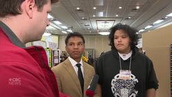 Science students from across Manitoba First Nations show off research at science fair News Clip