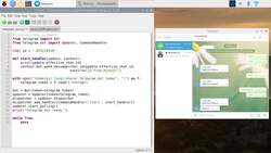 Raspberry Pi and Arduino - Go to The Next Level - Telegram Bot - Complete Program Instructional Video