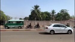 CLEAN : Images outside former Mali president Ibrahim Boubacar Keita's house News Clip