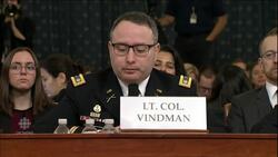 Trump impeachment hearings: witness testifies president's phone call was ‘improper’ News Clip