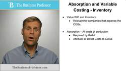 Absorption and Variable Costing - Inventory Instructional Video