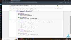 Python for OOP - The A to Z OOP Python Programming Course - Introduction to Inheritance Instructional Video