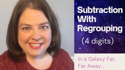 Subtraction With Regrouping (4 digits) Instructional Video