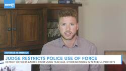 Detroit Police Barred From Tear Gas, Other Force In Peaceful Protests News Clip