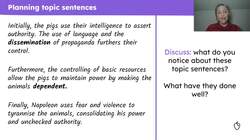 Planning an 'Animal Farm' Essay Instructional Video