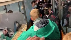 CLEAN : FILE: Jailed Kremlin critic Navalny announces hunger strike News Clip