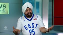 Raptors' official superfan speaks News Clip