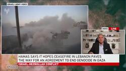 Israel agreed to a ceasefire in Lebanon in order to increase fire in Gaza: Marwan Bishara News Clip