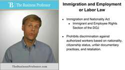 Understanding the Impact of Immigrant Status on Labor Law Instructional Video