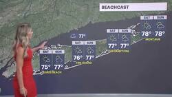 Pleasant conditions with mix of sun and clouds on Long Island News Clip