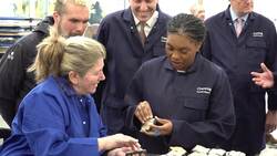 Kemi Badenoch visits defense and space manufacturing company in Salisbury News Clip
