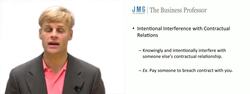 Intentional Interference with Contractual Relations - Explained Instructional Video