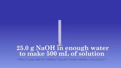 Molarity Instructional Video