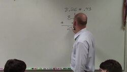 Learn how to multiply a three digit decimal to a two digit decimal Instructional Video