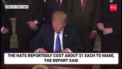 Trump's MAGA Hats Made-In-China? Beijing Unleashes New Viral Video As Tariff War Heats Up | Watch News Clip