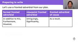 Writing a section about anglerfish appearance for a non-chronological report Instructional Video
