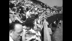 Bobby Riggs wins third tennis title, defeating Don Budge in the US Pro Tennis Championships News Clip