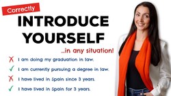 Make a GREAT First Impression in English! Instructional Video