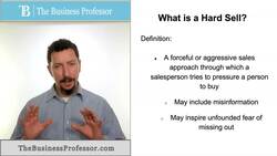 Hard Sell Instructional Video