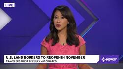 U.S. Land Borders To Reopen In November News Clip