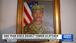 Search for justice continues 1 year after drone attack that killed 3 US servicemembers News Clip