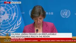 UNRWA plays an indispensable and irreplaceable role in the region: Catherine Colonna News Clip