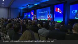 Conservatives showing biggest lead yet in new poll News Clip