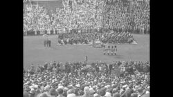 3,000 singers perform at Yale Bowl for Connecticut's 300-year anniversary, 1935 News Clip