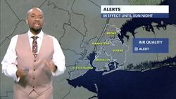 Humid, isolated storms Sunday in Brooklyn News Clip