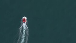 UK: Migrants attempting to cross the English Channel News Clip