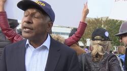 Protests mark Trump's visit to Atlanta News Clip