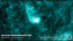 Earth-Facing Sunspot Blasts Powerful M4.4-Class Solar Flare Instructional Video