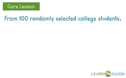 Organizing Sample Space Information Instructional Video