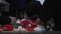 West Bank family blames Israeli settlers, U.S. for violence News Clip