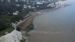 Conservationist pilots paraglider over English Channel News Clip