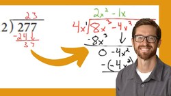 Dividing Polynomials Instructional Video