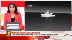 Russia-Ukraine War: Ukraine Cripples $60 Million Russian Warship in Black Sea Drone Strike News Clip